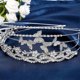 thumbnail image 3 of 4pcs Silver Rhinestone Headband Flower Bridal Girl Wedding Headband Crystal, 3 of 5