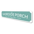 thumbnail image 4 of The Shoreside Porch Novelty Decor, Metal Wall Sign - 4x18 Inches, 4 of 4