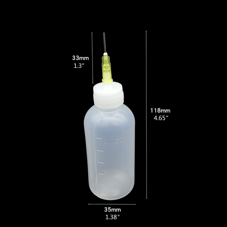 18pcs Applicator Bottles Craft Painting Bottle Small Glue Bottles