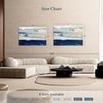 thumbnail image 4 of Elephant Stock I Always Return To The Sea Wall Art - Horizontal Canvas Wall Art - Living Room Wall Decor - Abstract Canvas - Blue And Gray Decor By Julie Weaverling - 48" x 32", 4 of 8