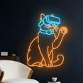 thumbnail image 2 of Handmadetneonsign Cat VR Game Led Sign, Cat Led Light, Cat Neon Sign, Cat Neon Light,Pet Room Decor, 2 of 5