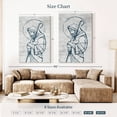 thumbnail image 4 of Elephant Stock Jesus The Good Shepherd Wall Art - Vertical Canvas Wall Art - Living Room Wall Decor - Religion And Spirituality Canvas - Gray And Blue Decor - 34" x 51", 4 of 8