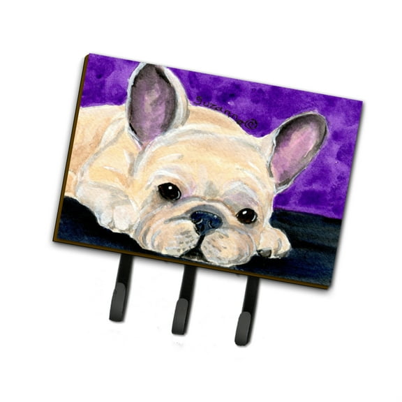 Carolines Treasures SS8698TH68 French Bulldog Leash Holder or Key Hook, Large, Multicolor