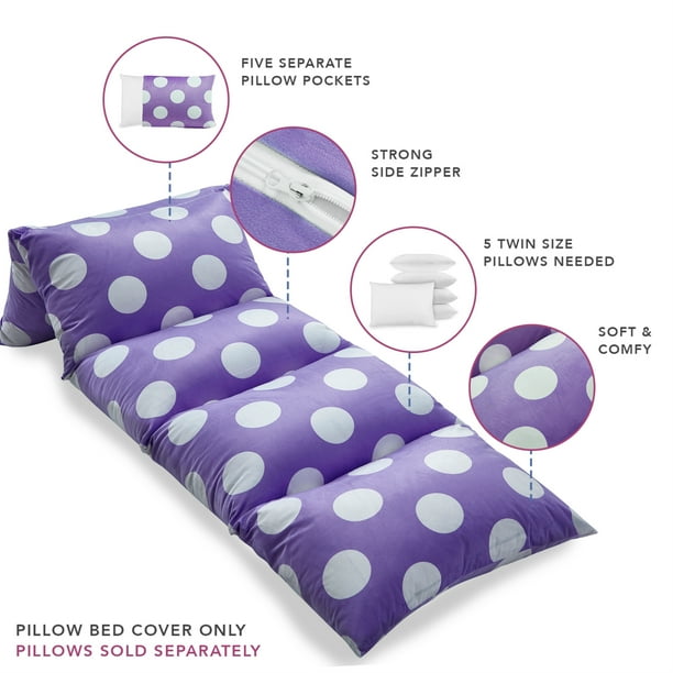 Purple best sale floor pillow