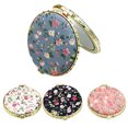 thumbnail image 3 of 2PCS Compact Mirror Vintage Floral Double-side Mini Makeup Mirror Pocket Mirror, 3 of 10