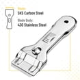 thumbnail image 4 of Bates- Metal Razor Blade Scraper Tool, 2 Pack, Carbon Steel Blades, Stainless Steel Body, Heavy-Duty Cleaning Razor Scraper Tool, 4 of 6