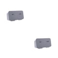 thumbnail image 3 of Organizador de plástico Bewildely contenedor gris blanco 2Conjunto, 3 of 6
