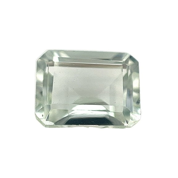 Certified Natural 2.25 Carat Green Amethyst Emerald Shape Brilliant Cut 9x7 mm Loose Gemstone February Birthstone