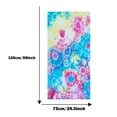 thumbnail image 3 of Summer Microfiber Beach Towel Double-faced Velvet Quick-drying Bath Towel, 3 of 4