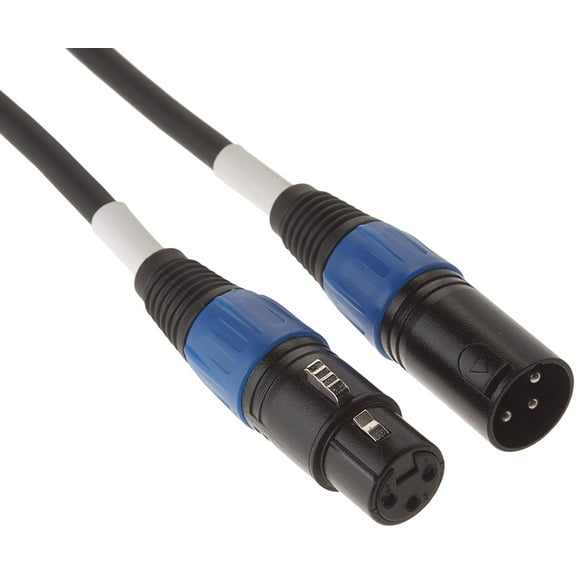 Blizzard Lighting 25 Câble Cool DMX 3 Broches XLR Mâle vers XLR Femelle, 22 Gauge
