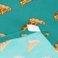 thumbnail image 7 of Cartoon Pizza Tapestry Wall Hanging Tapestries Happy Colorful Hippie Psychedelic Art Polyester Carpet Wall Decorative for Living Room Bedroom 90x60inch, 7 of 7