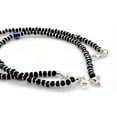 thumbnail image 5 of Evil Eye Black Beads Silver Anklet, 5 of 6