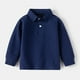 thumbnail image 3 of REDARER Boys Uniform Long Sleeve Polo, 2-Pack - for Little Boys & Big Boys,Size 4-5 Years, 3 of 5