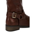 thumbnail image 4 of Qupid BC81 Women Leatherette Harness Buckle Knee High Riding Boot, 4 of 6
