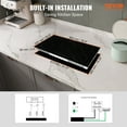 thumbnail image 6 of VEVOR 36 inch Electric Cooktop 5 Burners Ceramic Glass Stove Top Touch Control, 6 of 9