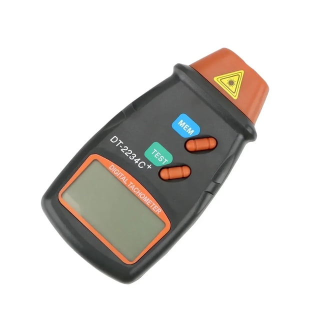 Digital Tachometer Rpm Meter Non-Contact 2.5RPM-99999RPM Lcd Display Speed Tester 1Pcs ,Accurate