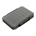 thumbnail image 2 of Wswqop Double Layered Fishing Tackle Box Organizer Professional Sturdy Lightweight Gift XL, 2 of 9