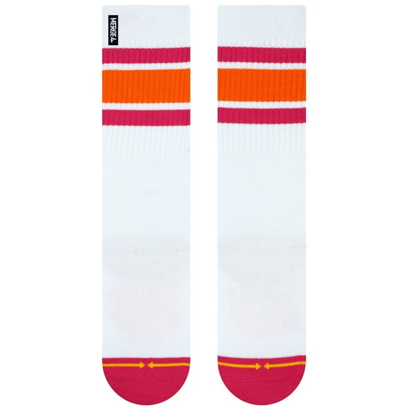 Organic Cotton Haven Pink Tall Tube Socks From MERGE4