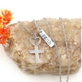 thumbnail image 6 of Stainless Steel Heart Cross Necklace Faith Mustard Seed Pendant Christian Graduation Gifts with Box Y1030 (Heart Cross), 6 of 7