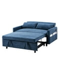 thumbnail image 3 of Blue Microfiber Loveseat with 3 Backrest Angles / Adapt to Different Postures, 3 of 5