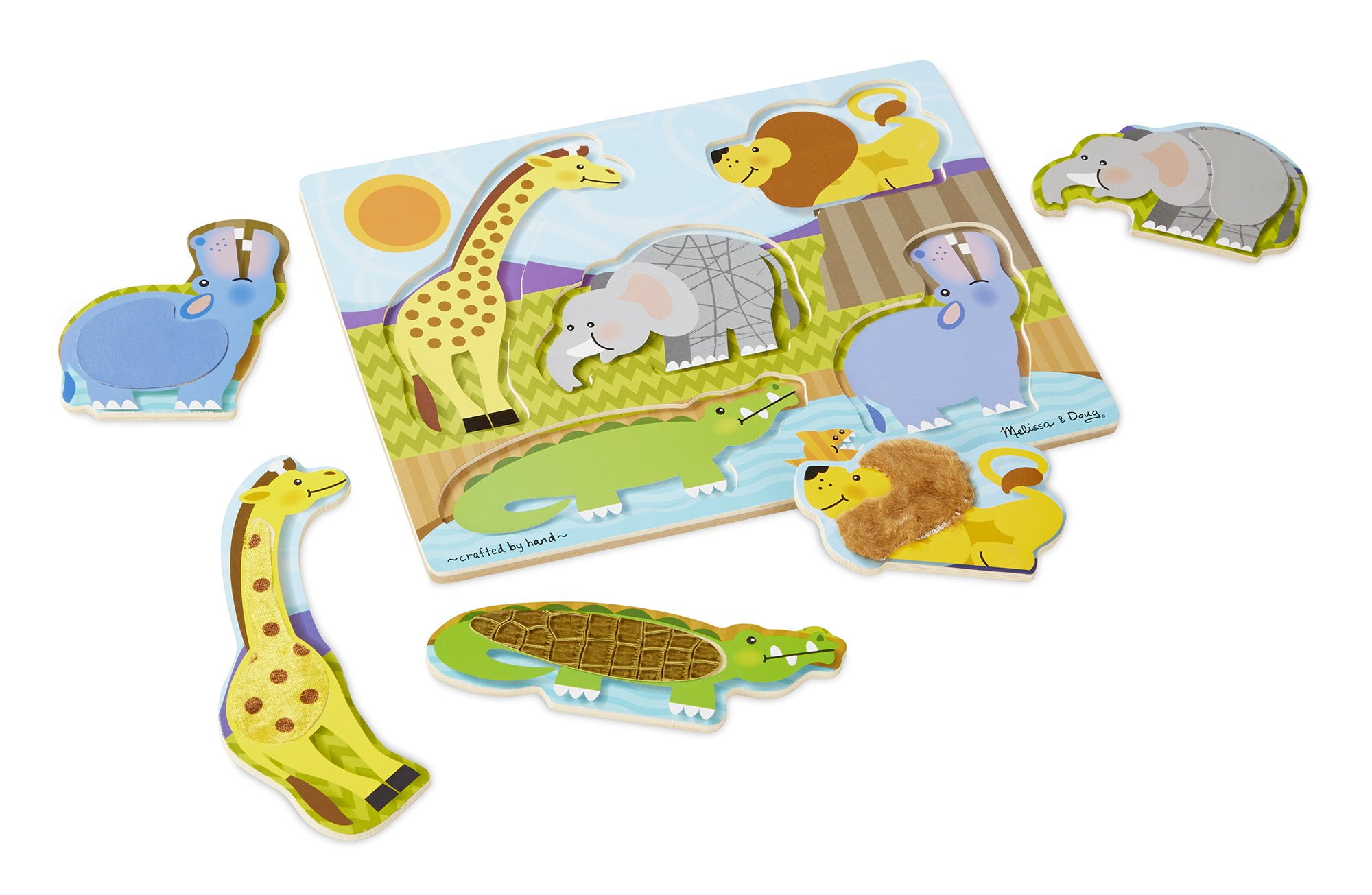 melissa and doug touch and feel puzzle