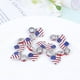 thumbnail image 3 of 10 pulseras con bandera americana, aleación, cadena de mano, joyería, pulsera de moda para mujeres, niñas y mujeres (Estados Unidos), 3 of 4