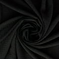thumbnail image 2 of Zelouf Mona Puckered Check Chiffon  , Sewing, DIY, Crafts Fabric by the Yard, Black, 20 Yard, 2 of 3