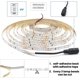 thumbnail image 2 of Tira de luces LED flexibles ultravioleta negras LIUYMXG 12 V 5 m 300 LED IP20 SMD2835 tira morada, 2 of 5