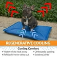 thumbnail image 4 of K&H Pet Products Cool Bed III Blue Large 32 X 44 Inches, 4 of 10