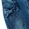 thumbnail image 5 of yocbz Jeans for Teen Girls Kids Jeans for Girl Kids Girls Baggy Jeans Casual Wide Leg High Waist Denim Pants Light Blue,Size for 8-9 Years, 5 of 9