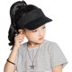 thumbnail image 2 of Visera para el sol para niños, sombrero para el sol para niños y niñas de 4 a 10 años, gorra deportiva ajustable para golf, correr, senderismo, ciclismo, 2 of 5