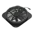 9.8in SolarPowered Exhaust Fan HighPressure Round Vent for Small