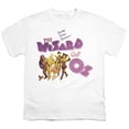 thumbnail image 2 of The Wizard of Oz Retro Logo Kids T Shirt for Youth Boys and Girls, White, Medium, 2 of 4