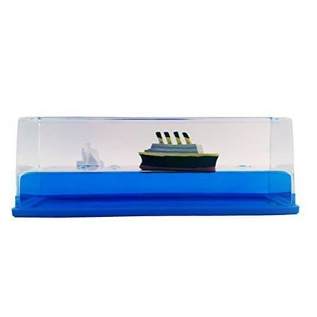 - Titanic Liquid Wave Paperweight Desk Toy