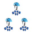thumbnail image 2 of Matsuzay 1 Juego de casco con ruedas para niños, equipo de protección deportivo ajustable para niños pequeños, rodillera, codera, patinaje Type1 NO1, 2 of 6