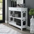 thumbnail image 1 of Convenience Concepts Table Console de Rangement Oméga en Fini Bois Blanc, 1 of 8