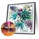 thumbnail image 1 of Cuadros Decorativos Pintura de diamantes 5D de hoja de flor taladro redondo completo Wdftyju manualidades de arte DIY mosaico Kit de imagen regalo de decoración del hogar, 1 of 9