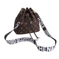 thumbnail image 1 of Trendy Large Capacity PU Crossbody Bag, Lightweight Drawstring Bucket Design for Women, Fashion Commute & Work, Multiple Colors Available, 1 of 8