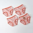 thumbnail image 4 of XBASW 2-10 Years Girls Cotton Briefs Underwear for Baby Toddler Soft Panties Comfort Triangle Shorts for Kids 4PCS, 4 of 11