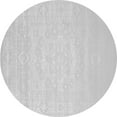 thumbnail image 1 of Ahgly Company Indoor Round Abstract Gray Contemporary Area Rugs, 4' Round, 1 of 1