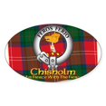 thumbnail image 1 of CafePress - Chisholm Clan Sticker - Sticker (Oval), 1 of 1