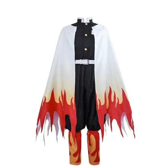 Traje de cosplay Nuoqi Rengoku Rengoku Kamado para Halloween