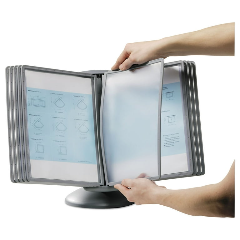 SHERPA Motion Desk Reference System, 10 Panels, Gray Borders SHERPA Motion Desk Reference System, 10 Panels, Gray Borders
