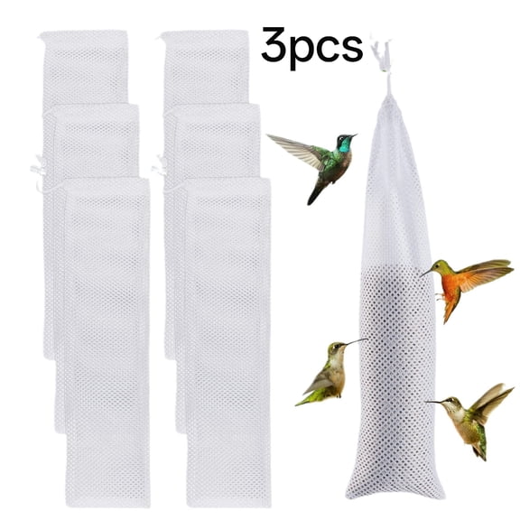 XENAKY Thistle Bird Feeder with 3 Refillable Socks, Easy-Fill Durable Design, Attracts Finches and Wild Birds, Ideal for Year-Round Use - Finch Feeders for Outside