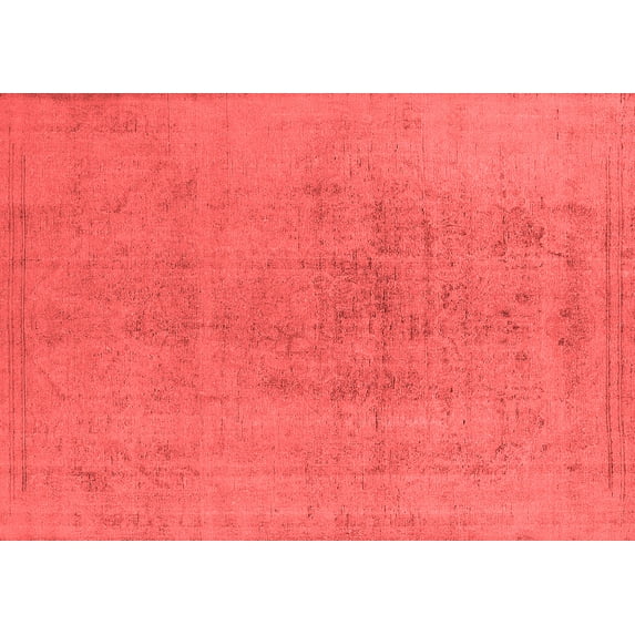 Ahgly Company Indoor Rectangle Oriental Red Industrial Area Rugs, 6' x 9'