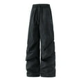 thumbnail image 5 of sususu Men Travel Pants Cotton,Men's Casual Outdoor Trousers All Seasons Versatile Lightweight Comfortable Loose Fit Fashionable Everyday Wear,Black,XL, 5 of 5