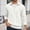 White, variant on Quarter Zip Pullover Men Fall Winter Long Sleeve Jacquard Collared Sweat Shirt Casual Pullover Tops