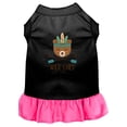 thumbnail image 2 of Mirage Pet 670-02 BKBPKXL 16 in. Wild Child Embroidered Dog Dress, Black & Bright Pink - Extra Large, 2 of 2