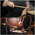 thumbnail image 6 of 1 Pair Wood Drumstick Anti Slip Handle Grips 7A Pink Drum Stick Wood Tip, 6 of 6