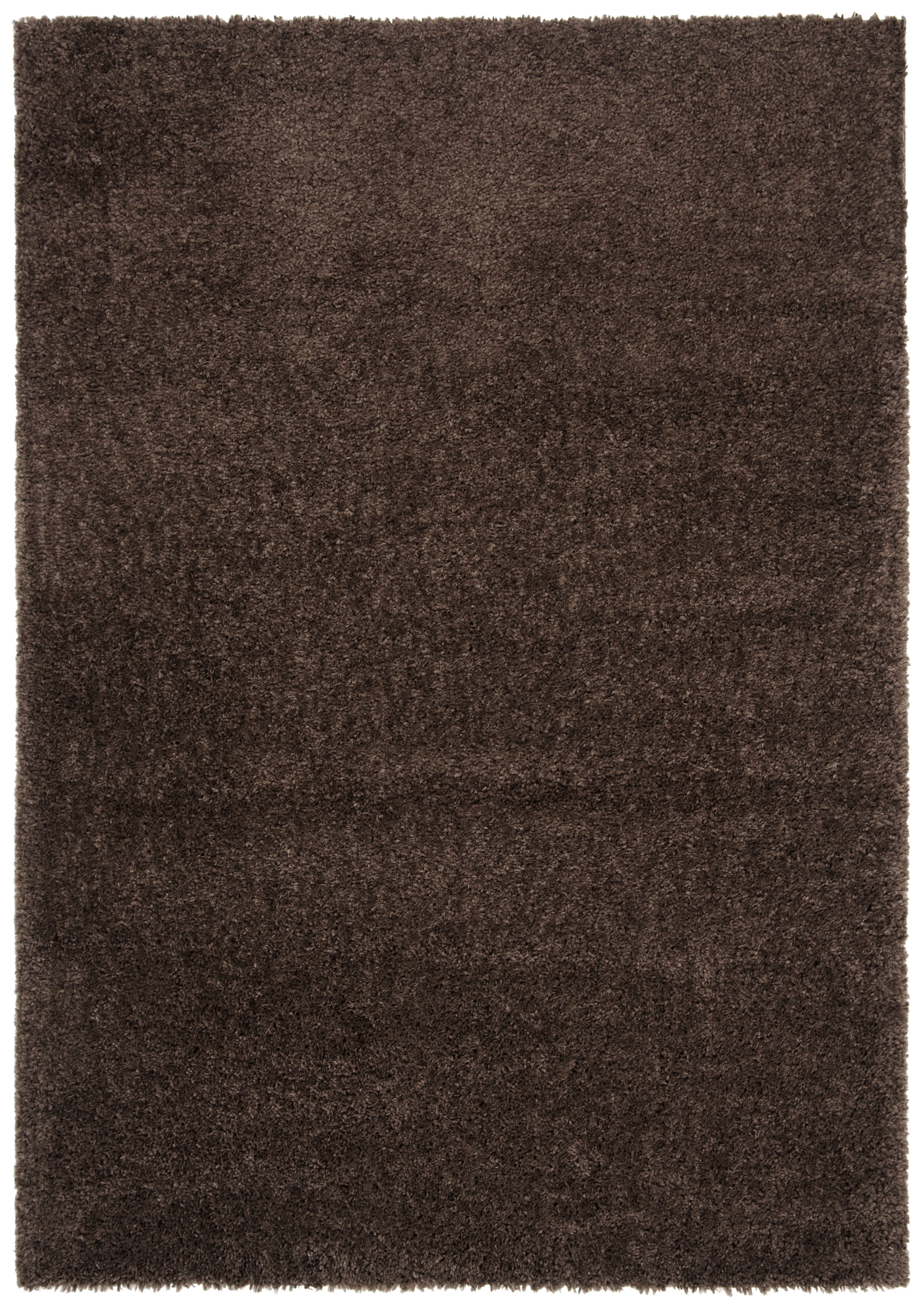 SAFAVIEH August Carlene Solid Plush Shag Area Rug, Brown, 9' x 12' - Large - Modern Design, Brown, Non-Shedding & Easy Cleaning, Ultra Plush Thick Pile, Ideal for Living Room, Bedroom